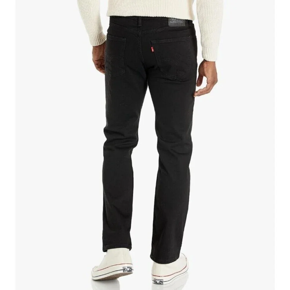 Levi's Men's 514 Straight Fit Cut Jeans Black 34 x 32